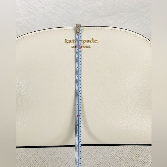 KATE SPADE NEW YORK | BRAND NEW | Saffiano Leather Crossbody Bag in Bone. - Picture 11 of 14